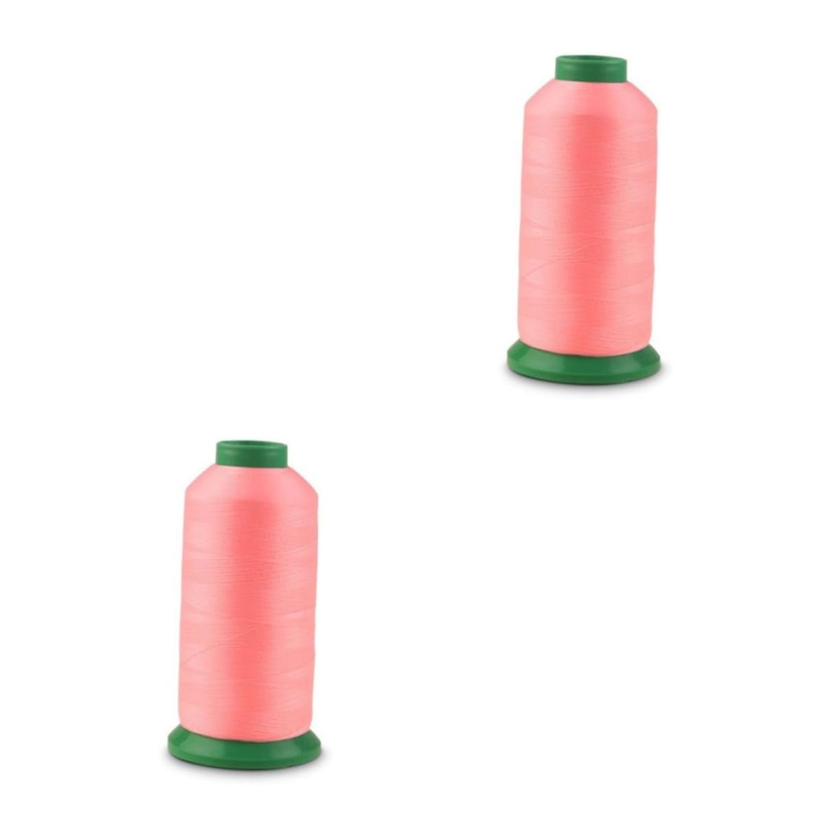 NUOBESTY 2piezas Hilo De Coser Luminiscente De Yards Rosa Hilo De Bordar Que Brilla La Oscuridad Para Proyectos De Costura
