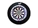 Bcsports Dartboard Surround with Light Darts Board Surround (Red)
