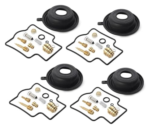 Réparer fuite carburateur Kawasaki ZX600E avec ce kit membrane pour stabiliser le ralenti