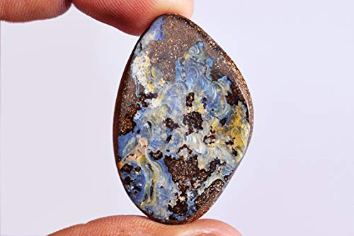 Pierre d'opale australienne Boulder cabochon 39mm pour la fabrication de bijoux artisanaux