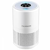 FULMINARE Air Purifiers for Home Large Room, 1095 Ft² Coverage Air Purifier for Bedroom, Office, H13 True HEPA Quiet Air Cleaner with Timer, Air Quality Monitoring, Child Lock, Sleep Mode
