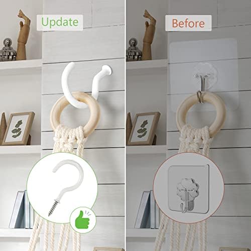 Dremisland Stuffed Animal Toy Hammock with Fairy Lights Macrame Boho Plush Toy Net Hammock with wood BeadsTassels-Stuff Animals Organizer Storage Corner Plush Toys Net Holder for Nursery Play Room, Kids Bedroom 4 41d6dwFJSML. AC