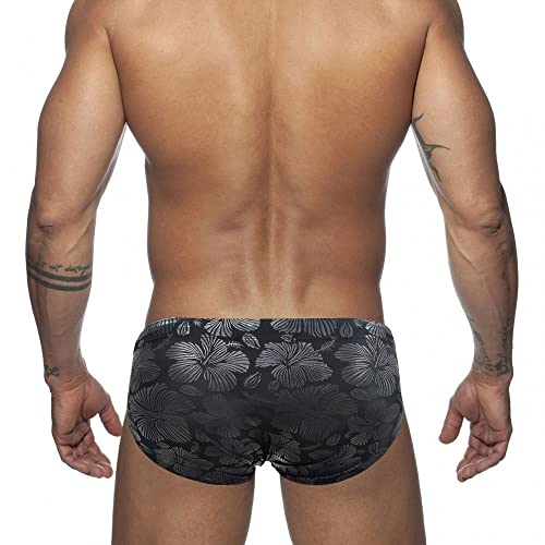 Men's Briefs Swimming Swimwear Sexy Printed Low Waist Bikini Suilt Bath Shorts Summer Water Sport3