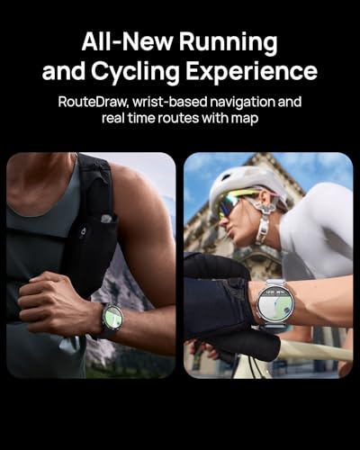SmartWatch HUAWEI GT 5 42mm, Tela AMOLED, GPS, Compatível com iOS e Android Couro Branco