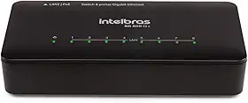 Switch 8 portas gigabit ethernet 10/100/1000mbps Sg 800 Q+ - Intelbras