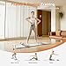 HitGo Pilates Crawling Machine,Portable Foldable Reformer Board, All-in-One Pilates Equipment for Home Workout,Core Strength&Full Body Exercise Kit with Exclusive APP for Small Space Max 265lbs,White