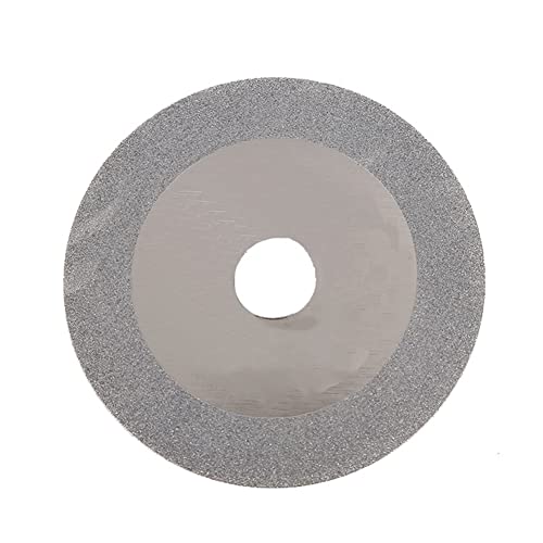 4" Pouce 100mm diamant disque de meulage roue abrasive enduit plat disque de tour pour pierres précieuses bijoux verre roche céramique