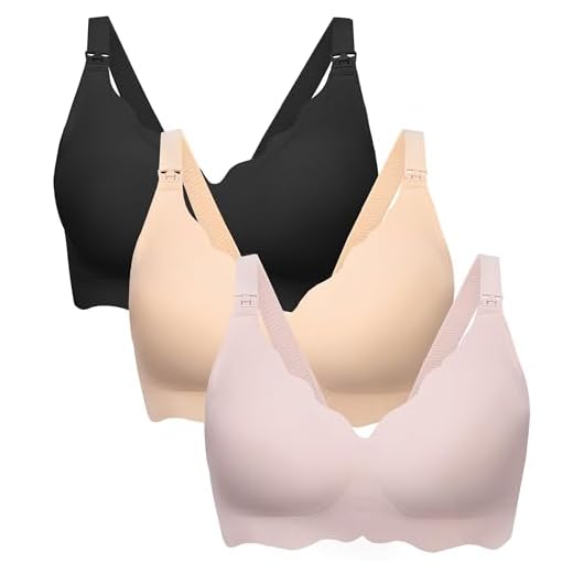 HBselect Schwangerschafts Still BH Nahtloser Still BH Still-Bustier Seidig Nursing Bra Stillen und Schlaf Ohne Bügel für Damen C L