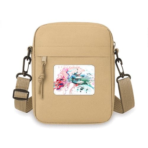 Sac portable bandoulière motif dragon pour vos voyages urbains et festivals d'été