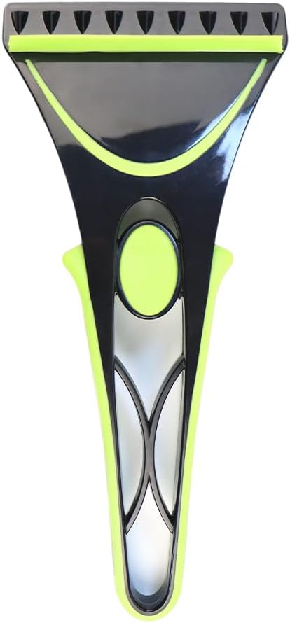 Ice Scraper for Cars, Windshield & Windows Cleaning from Frost and Ice, Lightweight and Portable car Accessories (Yellow)