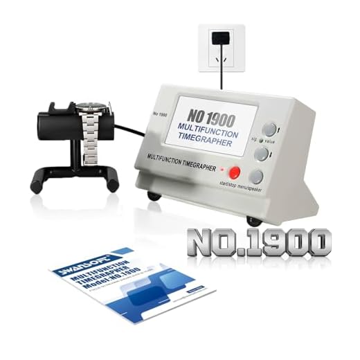 SWANSOFT No.1900 LCD Watch Timegrapher Calibration