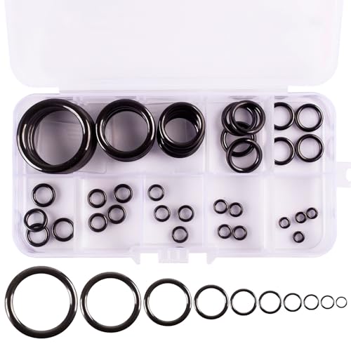 Kit de reparación de guías para caña de pescar 80 piezas