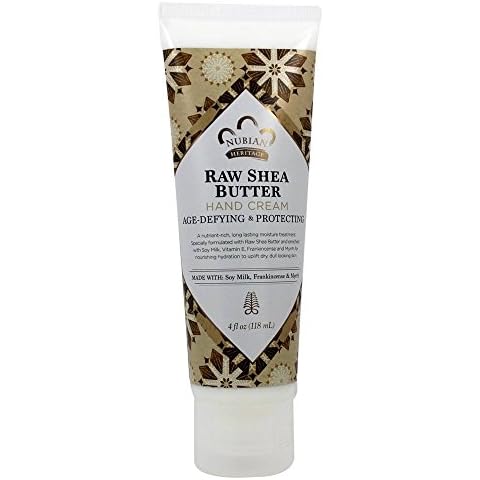 Nubian Heritage Hand Cream, Raw Shea and Myrrh, 4 Ounce Cover