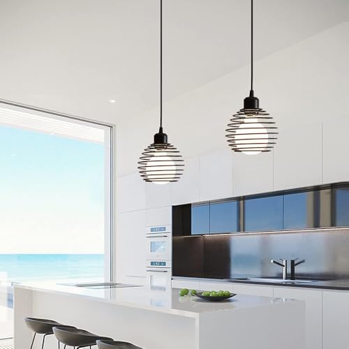 Lámpara colgante de techo moderna para iluminación decorativa de cocina 3