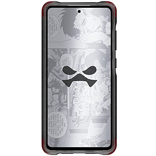 Image of Ghostek Covert Galaxy A72 Phone Case with Clear Slim Fit Design and Anti-Slip Grip Bumper Premium Shockproof Protection Thin Protective Phone Covers Designed for 2021 Galaxy A72 5G (6.7 Inch) (Smoke)