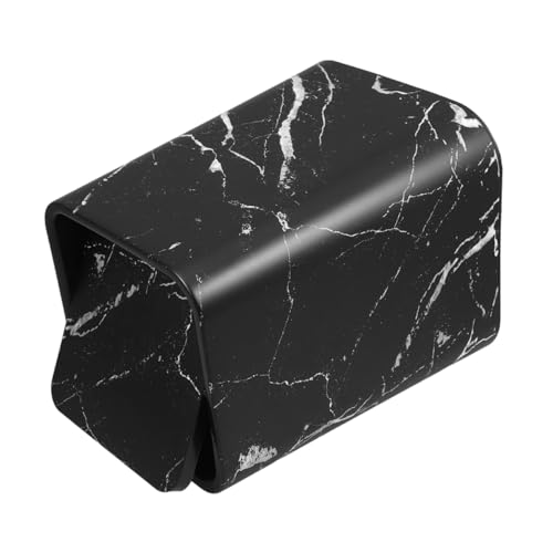 Cubo de basura de mármol con tapa para baño y oficina PRETYZOOM