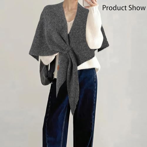 Pashmina Shawl Wraps for Women, 2025 Women's Solid Color Shawl, Knitted Shawls and Wraps for Daily Wear3