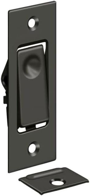 Pocket Door Jamb Bolt Mail Slot Finish: Oil-Rubber Bronze