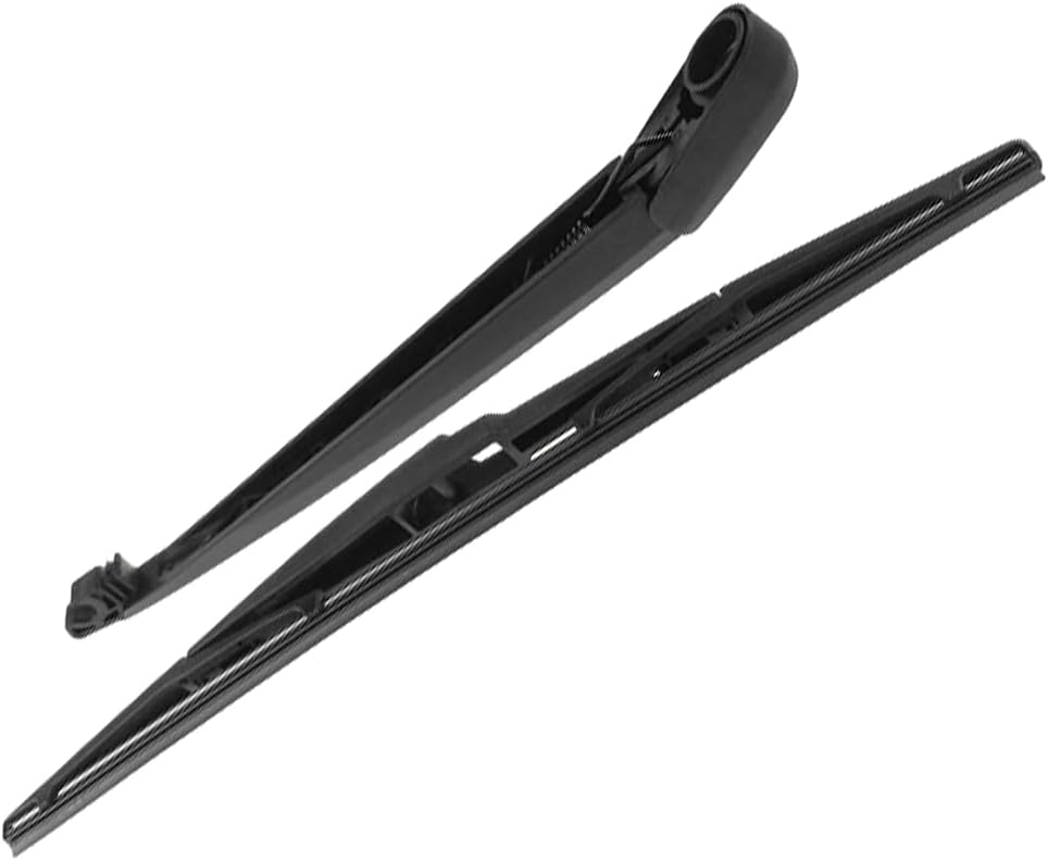 Rear Windshield Back Wiper Arm Blade Set, Back Window Wiper Arm Blade Replacement, Compatible with Mazda Speed 3 Hatchback 2010-2012