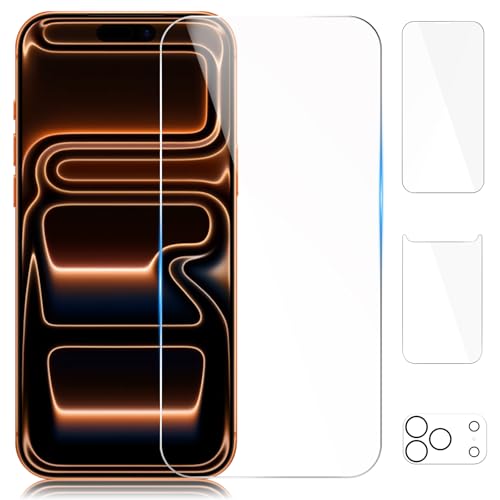 Film protecteur d'écran iPhone 17 Pro Max haute transparence pack de 3