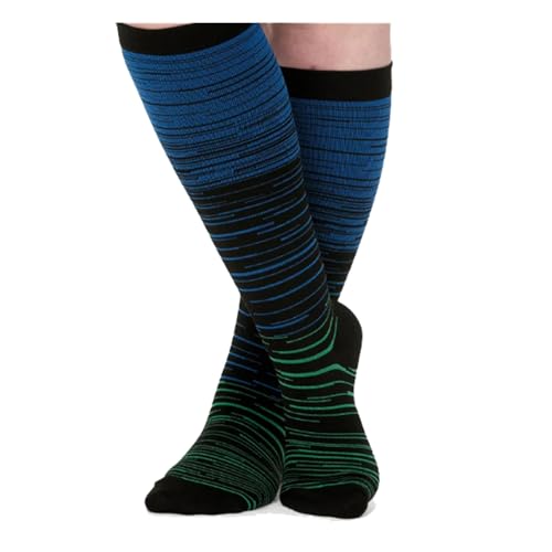 Sovtay Compression Socks, Advanced Wide Compression Socks For Women Wide Calf (D,L)