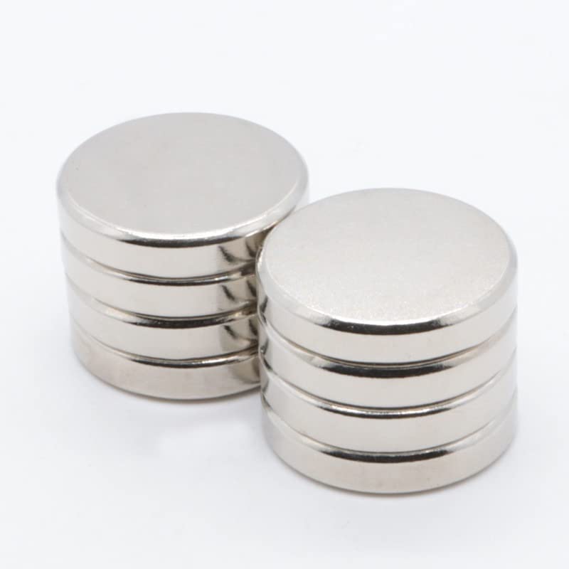 Neodymium Imanes Aimant 20 Pcs 25x5mm Round Rare Earth Sheet Magnets
