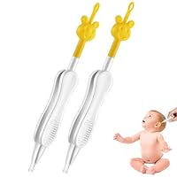 Baby Nasensauger, Sanfter Ohr- und Nasenreiniger für Babys, 2-in-1 Design für einfache Reinigung, Ideal für Kleinkinder