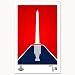 NHL Stanley Cup 2018 - Minimalist NHL Washington Capitals Art Poster Print (11X17 Inches)