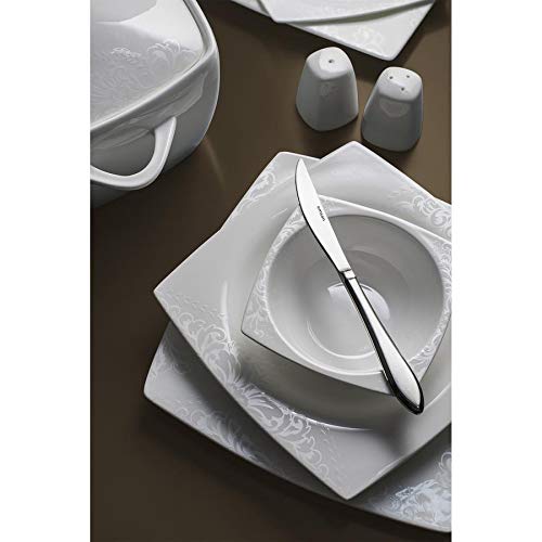 Emsan Forever Bendis 12 People 60 Piece Dinner Set-Quality: FININE Bone (1st Class Hard Porcelain Made.)