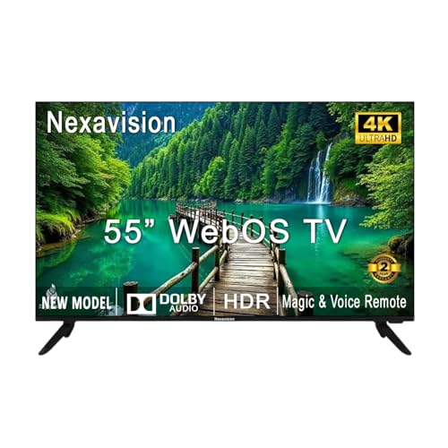 Image of 140 cm (55 inch) 4K Ultra HD LED Smart WebOS TV Magic Remote with Voice Recognition 55NVUW