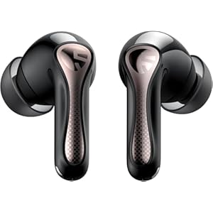 SOUNDPEATS Air5 Pro 55dB Adaptive Hybrid Noise Cancelling Wireless Earbuds, in Ear Headphones, BT 5.4, Hi-Res LDAC, aptX Lossless, Qualcomm Snapdragon Sound, 6 Mics AI CVC 8.0 Call, IPX5, AP