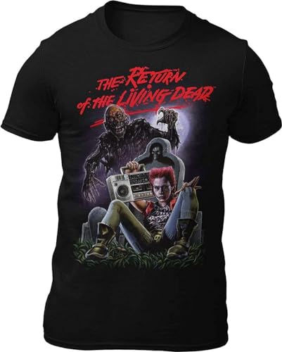 JemTo Return of The Living Dead - Graveyard T-Shirt Zwart, Zwart, M