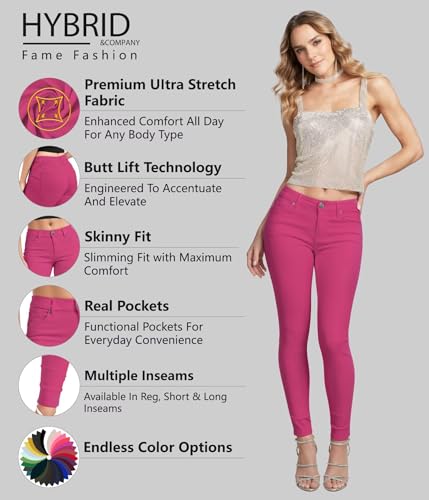 Image of Hybrid & Company Women's Stretch Denim Jeans