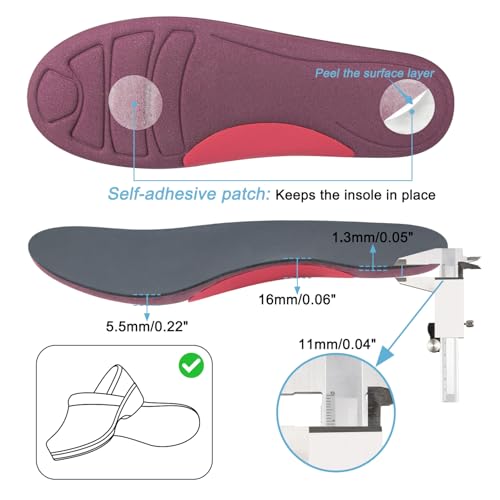 Plantillas Endoto para Zapatos Dansko XP 2.0 Mujer EU40 miniatura 2