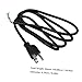 DOITOOL 2pcs Pigtail Power Cord Prong Us Stable and for Machine Tools and Equipment All Wire Core for Enhanced Safety