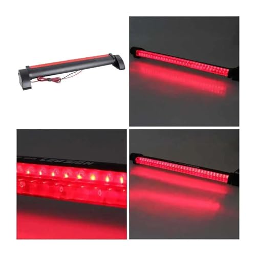 3ème feu stop feu d'avertissement automobile 12V 24 LED éclairage rouge