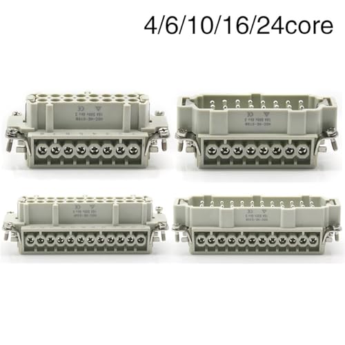 Conector Aviación Macho y Hembra 24 Pines AAHSHPNV miniatura 3