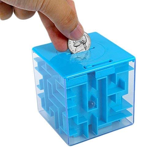 FING Maze Piggy Bank Puzzle Early Education Mazy Money Box Toy, Money Bank Cube Puzzle Saving Coin Gift Holder Box, Fun Maze Puzzle Games for Kids Adult Surprise Birthday Gifts_ Multi (B0B1VJT3C8) Amazon Price History, Amazon Price Tracker