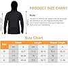 DiULi Men's UPF 50+ Sun Protection Hoodie, Long Sleeve Quick-Dry Swim Rash Guard & Outdoor UV Shirt, Breathable Performance Hoodies,Black,Size XL #1
