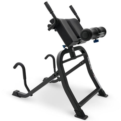 Teeter DEX Inversion & Core Training System-Multi-Functional Decompression Roman Chair Hyperextension for Ab, Back, & Core Strength; Commercial-Grade 350lb Rated Home Exercise (DEX II Commercial)