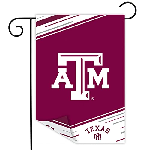 Texas A&M University NCAA Licensed Double-Sided Garden Flag 12