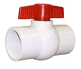 Valterra 700-20F PVC Ball Valve, White, 2