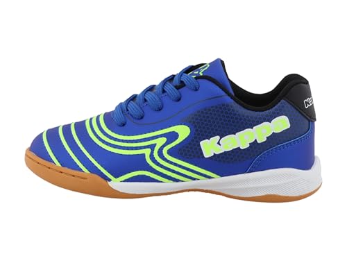 Kappa Supremo Jungen 95k0233009 Sneaker, Royal Lime, 31 EU