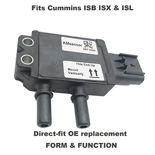 Cardoctor 2871960 Diesel Particulate Filter Dpf Pressure Sensors 904-7127 Fits Cummins Isb Isx & Isl Diesel Exhaust Gas Differential Pressure Sensor #TOP1