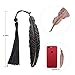 7 Pieces Vintage Metal Feather Bookmarks with Tassels and Beaded for Adults and Kids,Perfect Kids Office School Reading and Gifts and Collections,Ideal Gift for Reader, Woman and Kids.( Seven Colors)