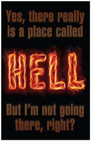 Moments With The Book Yes, There Really Is A Place Called Hell (Gospel Tract - Packet of 100 - KJV)