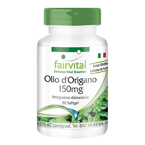 Fairvital Olio di Origano 150mg Softgels
