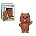 Figurine Funko Pop! We Bare Bears - Grizzly - Collection Animation - 9,5 Cm - Vinyle - Cadeau Fans