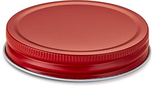 image for Kook Mason Jar Lids, Wide Mouth, for Wide Mouth Mason Jars, Leak Free,