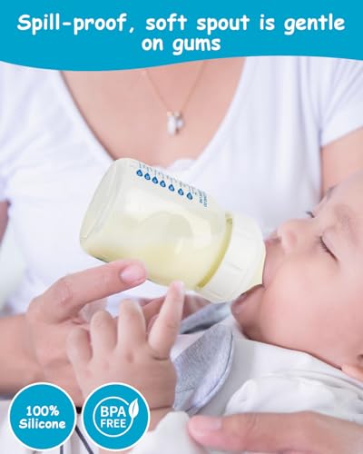 Image of Silicone Nipple for Dr. Brown's Natural Flow Level 2 Wide-Neck Baby Bottle, 3m+, Medium Flow, 6 Count